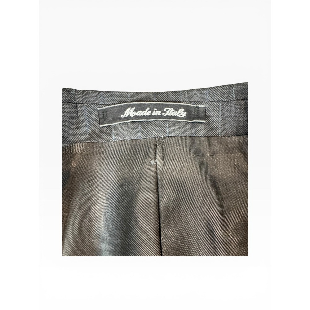 Vito Rufolo Men Grey Pinstripe Super 100 Zignone Wool Blazer Jacket 42 Italy - Picture 3 of 10